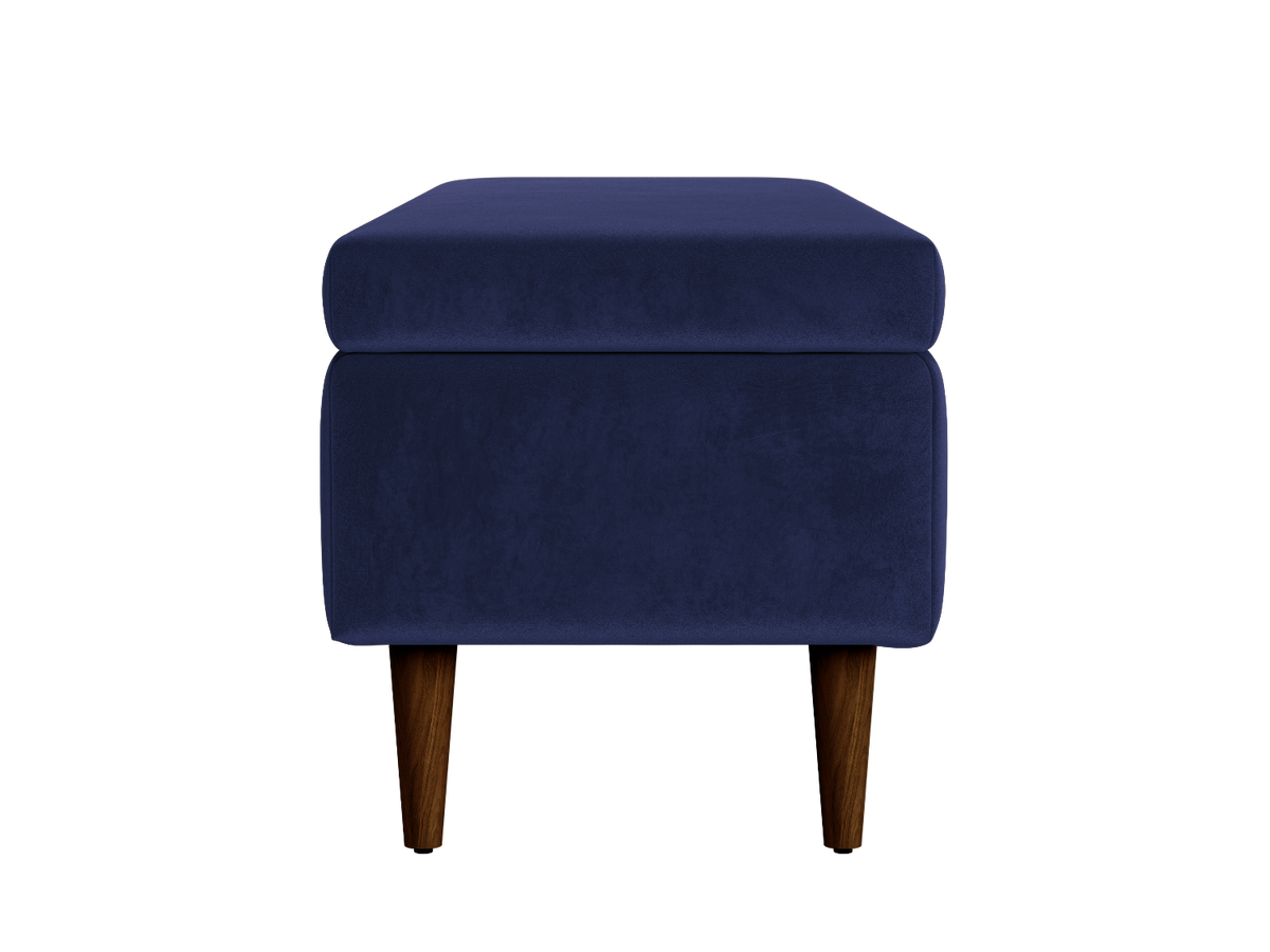 The Essential Storage Bench | Recycled Velvet
