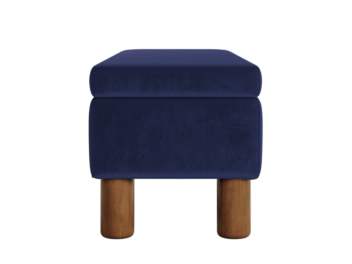 The Essential Storage Bench | Recycled Velvet