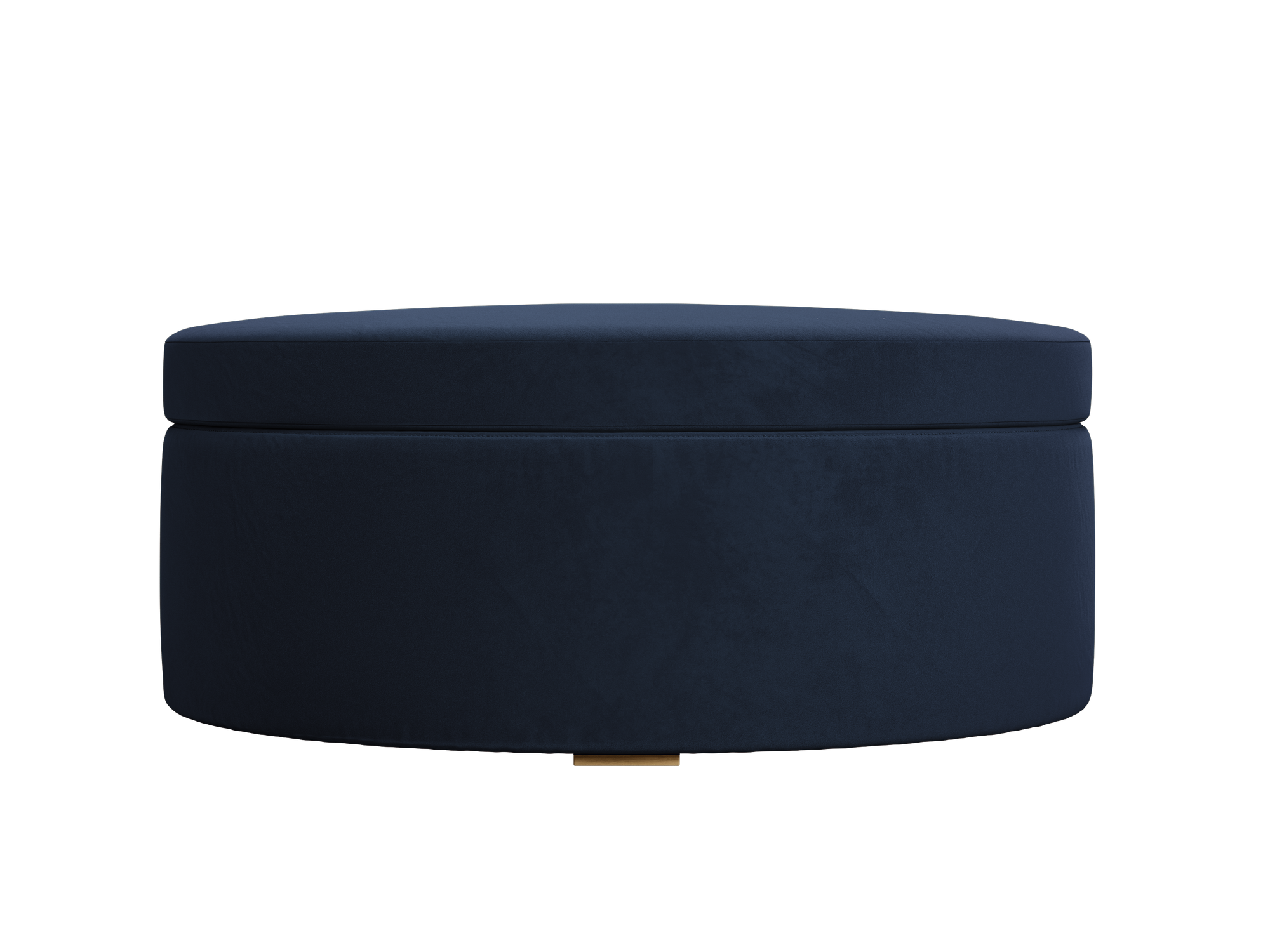 The Evergreen Storage Ottoman | Recycled Velvet
