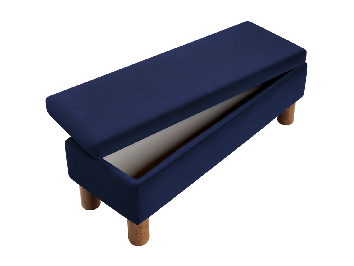 The Essential Storage Bench | Recycled Velvet
