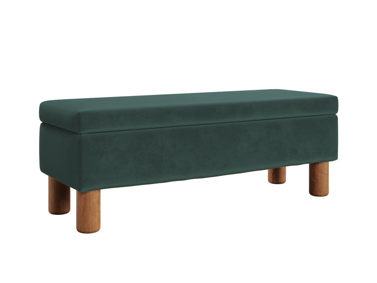 The Essential Storage Bench | Recycled Velvet