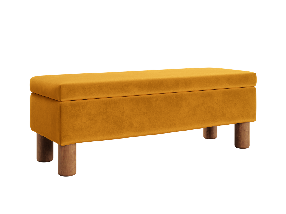 The Essential Storage Bench | Recycled Velvet