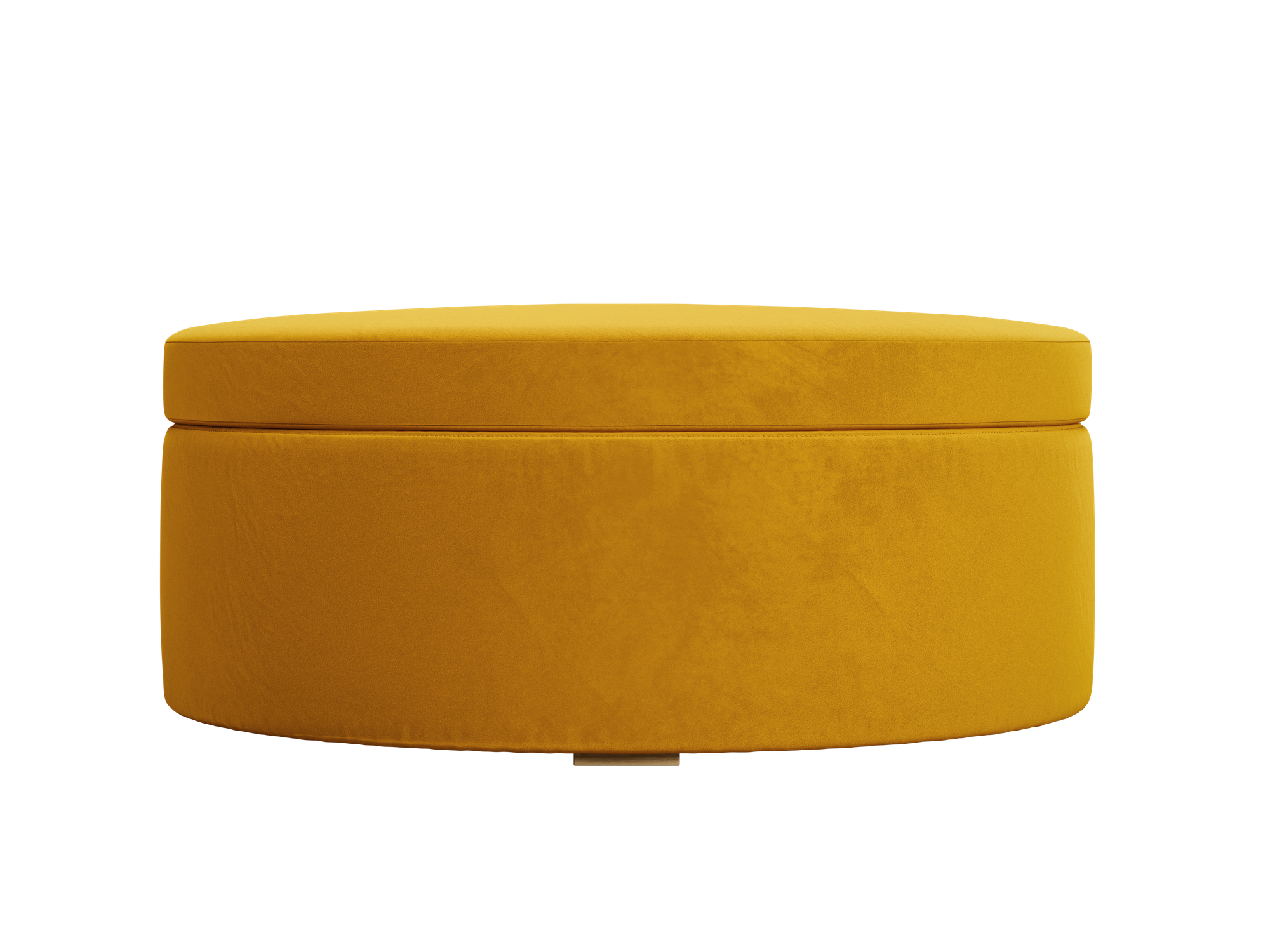 The Evergreen Storage Ottoman | Recycled Velvet