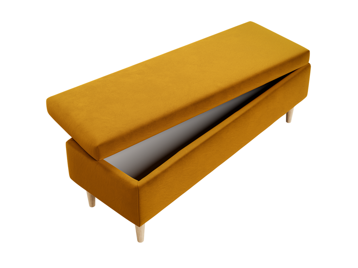 The Essential Storage Bench | Recycled Velvet