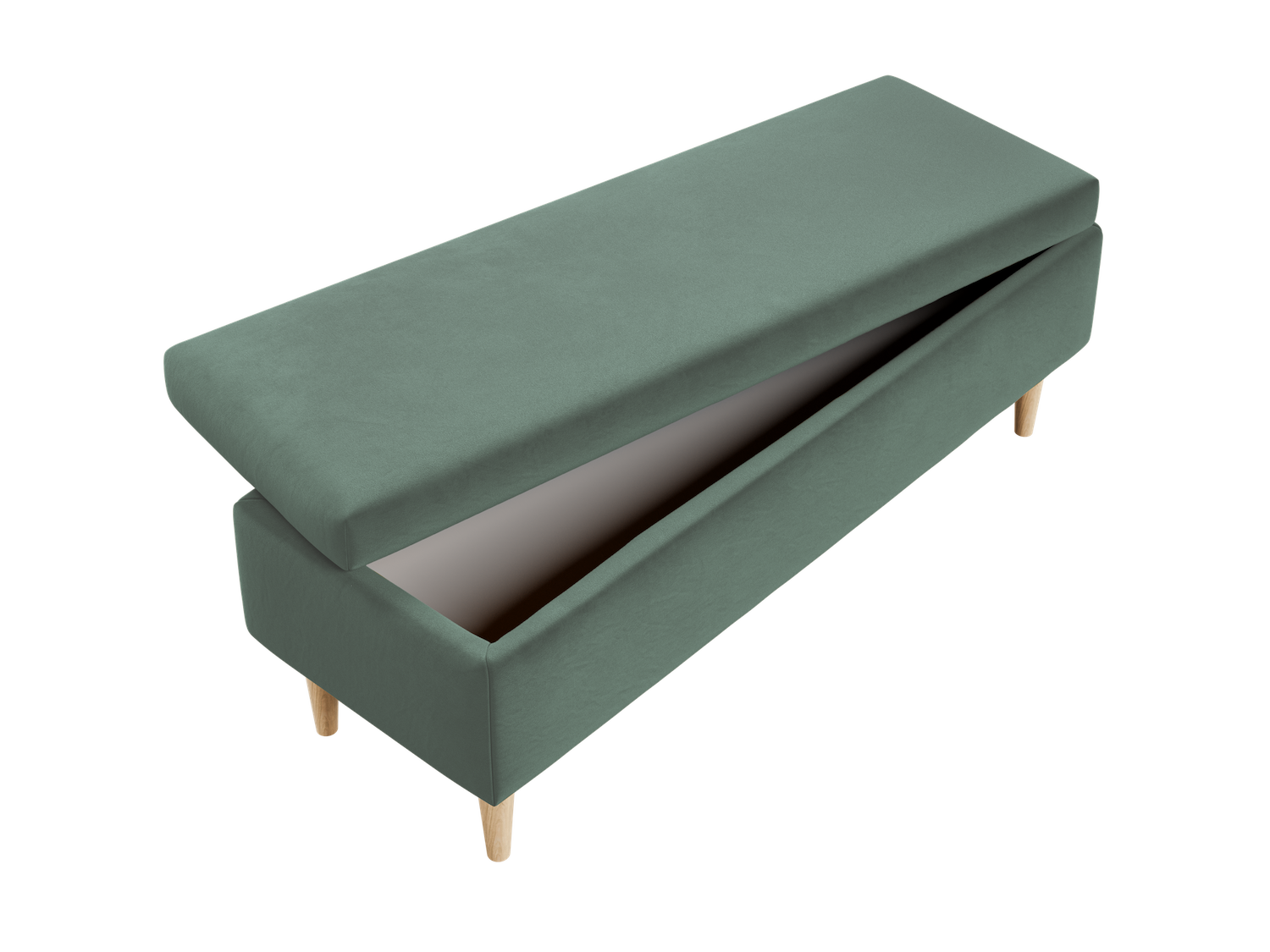 The Essential Storage Bench | Recycled Velvet