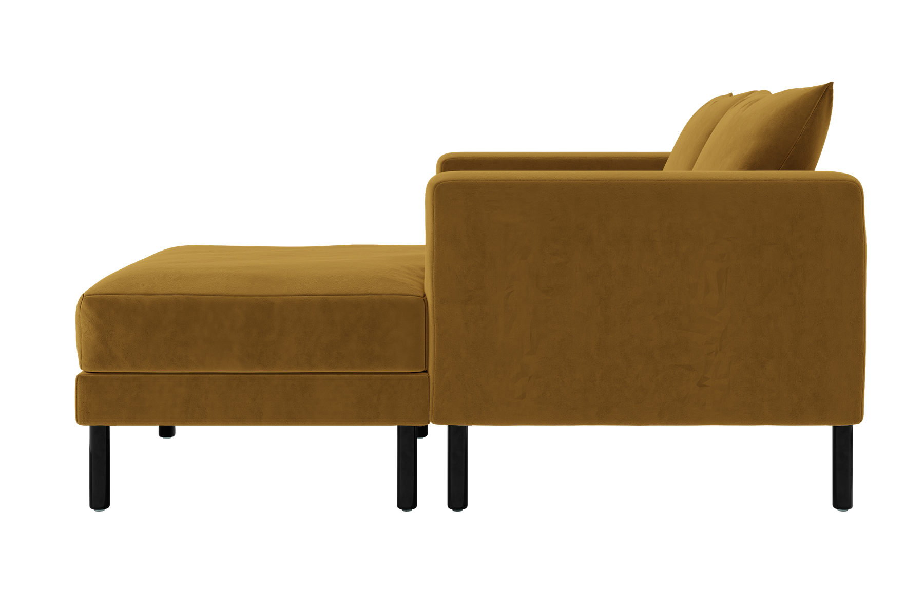 The Essential Loveseat Sectional | Recycled Velvet