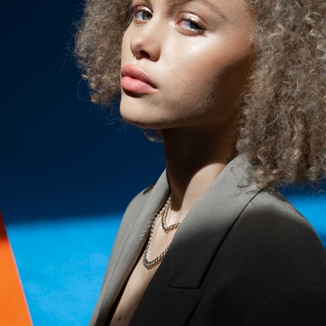 Think Link Chain Necklace | Gold