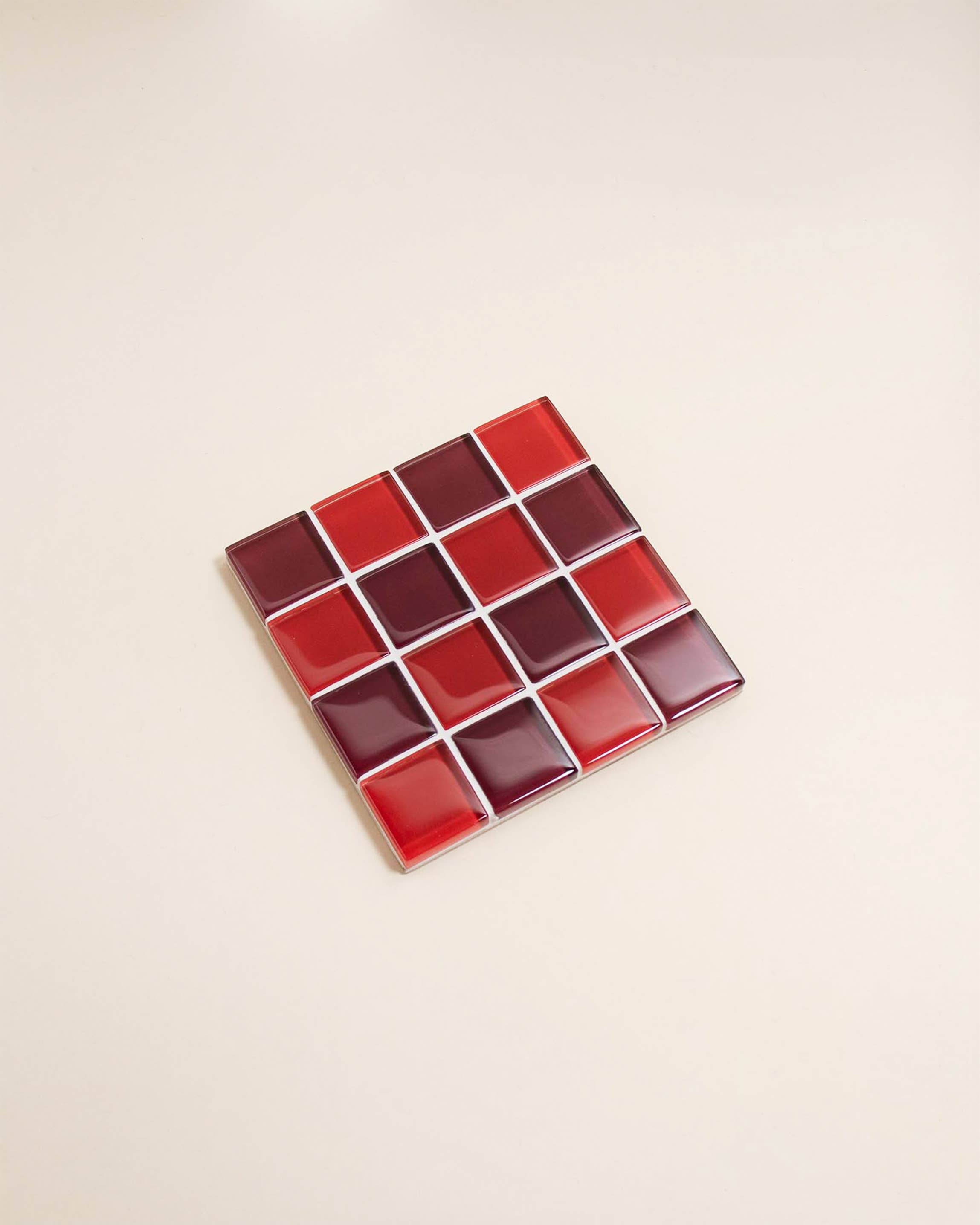 Glass Tile Coaster | Mon Amour