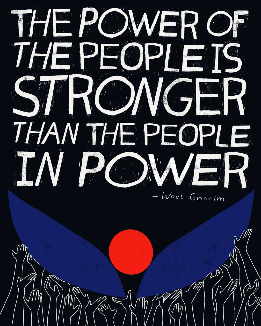 Art Print - People Power: 8x10