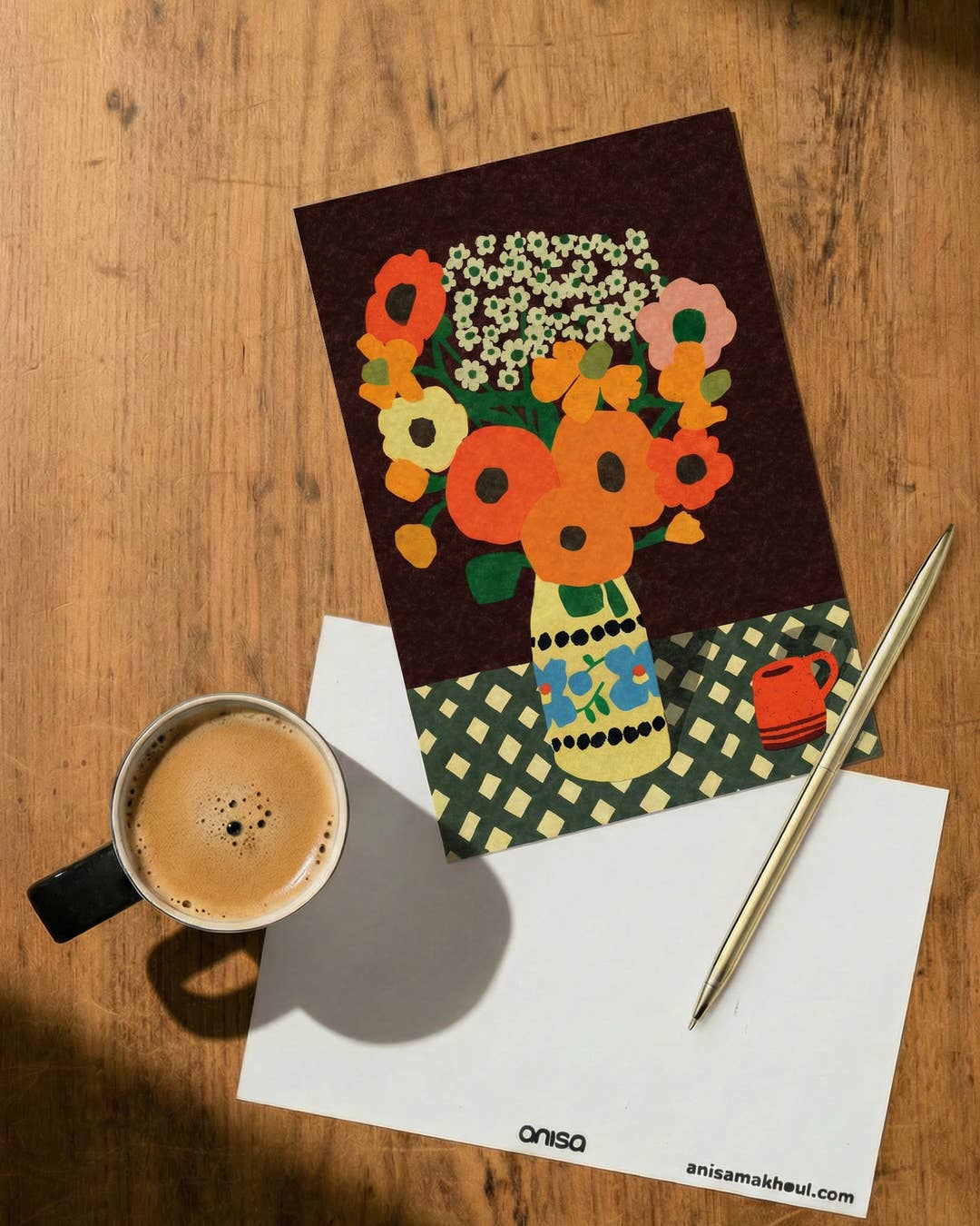 Postcard - Morning Blooms