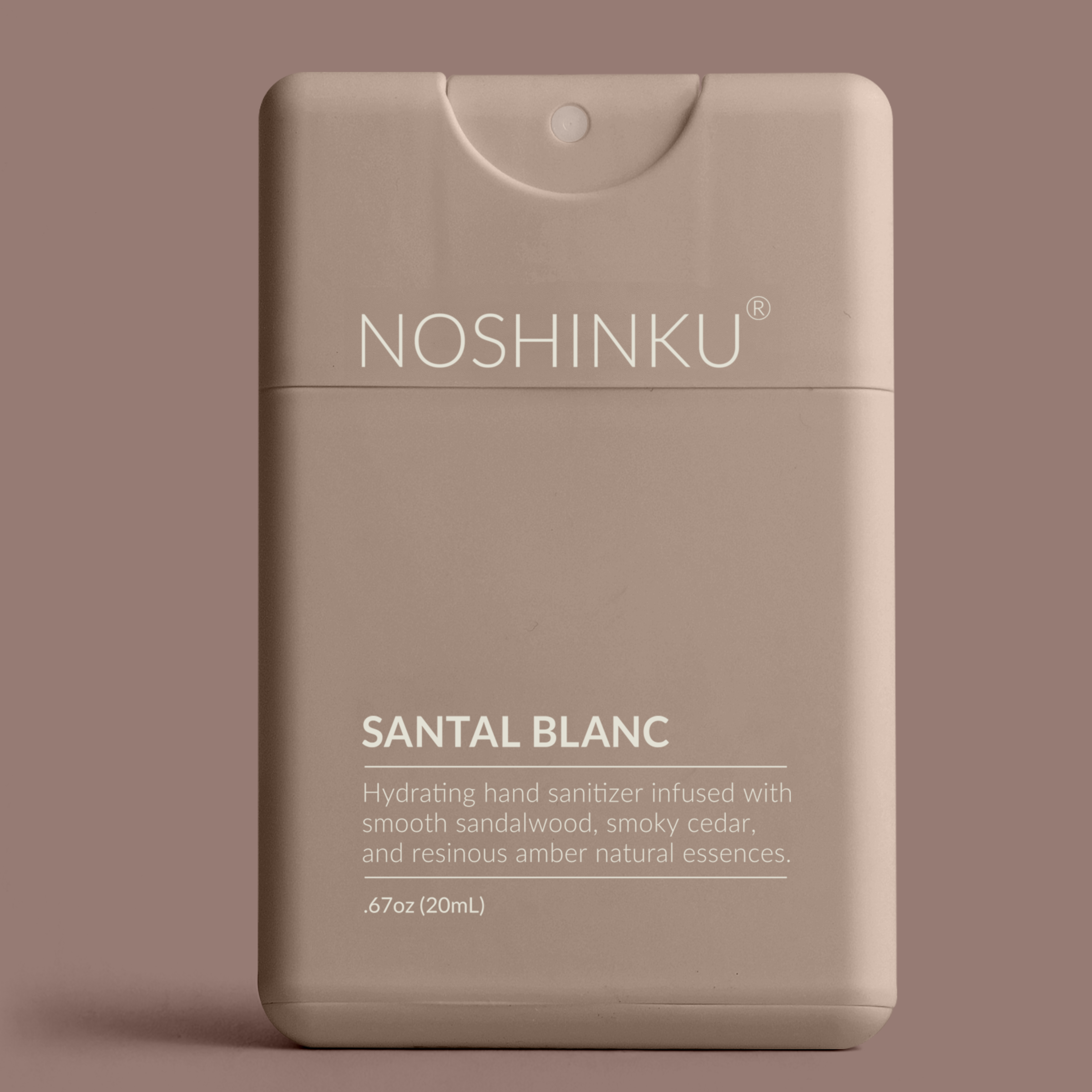 Noshinku Sanitizer Pocket Sprayer | Santal Blanc