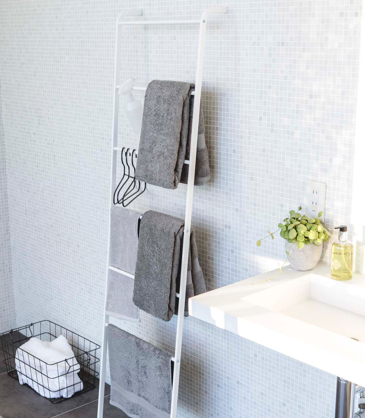 Leaning Storage Ladder