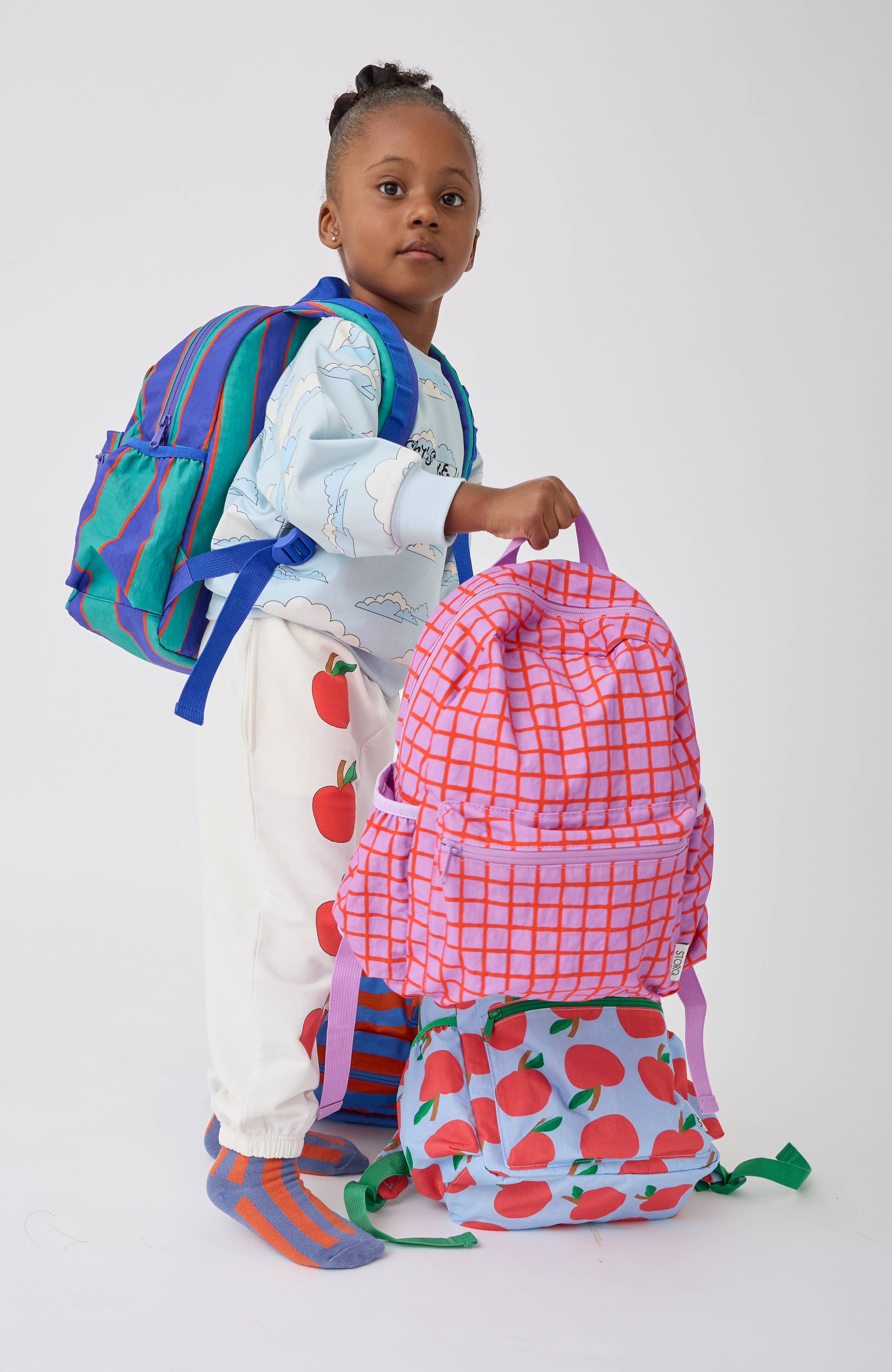 Cool Kid Backpack | Orchid Grid