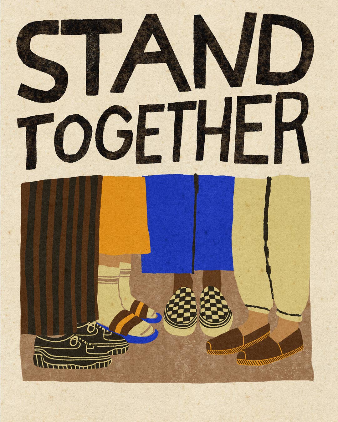 Art Print - Stand Together: 8x10