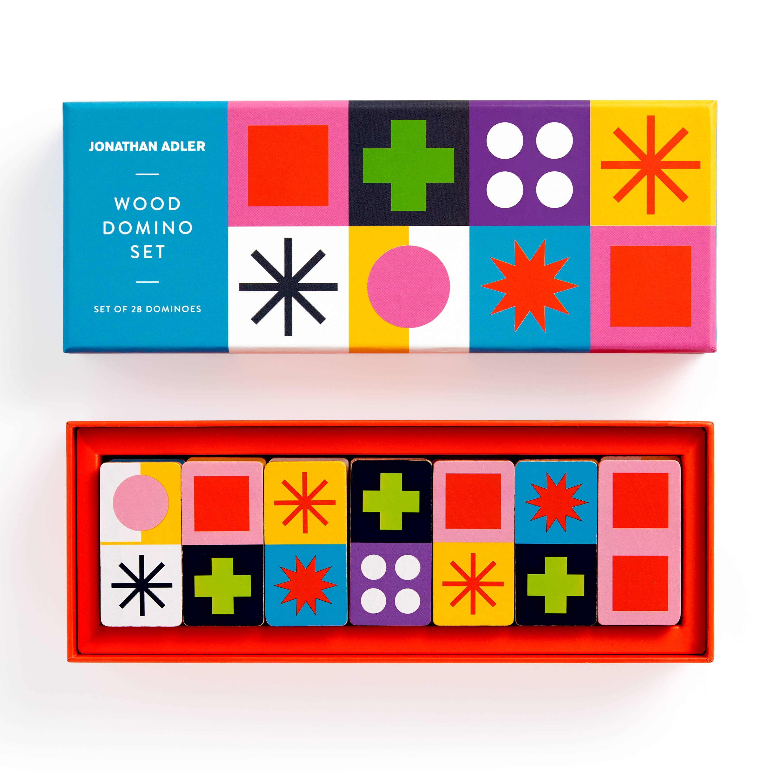 Jonathan Adler Helsinki Wood Domino Set