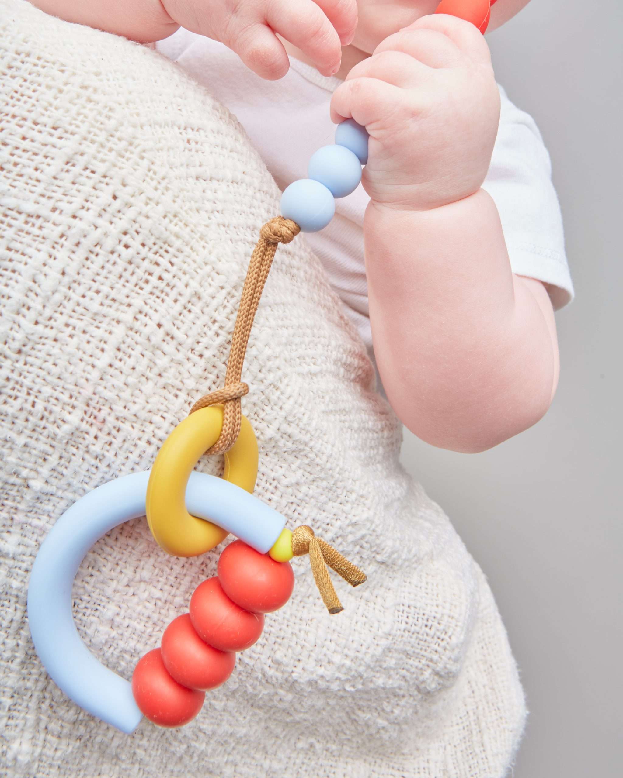 Primary Arch Ring Teether + Clip Set