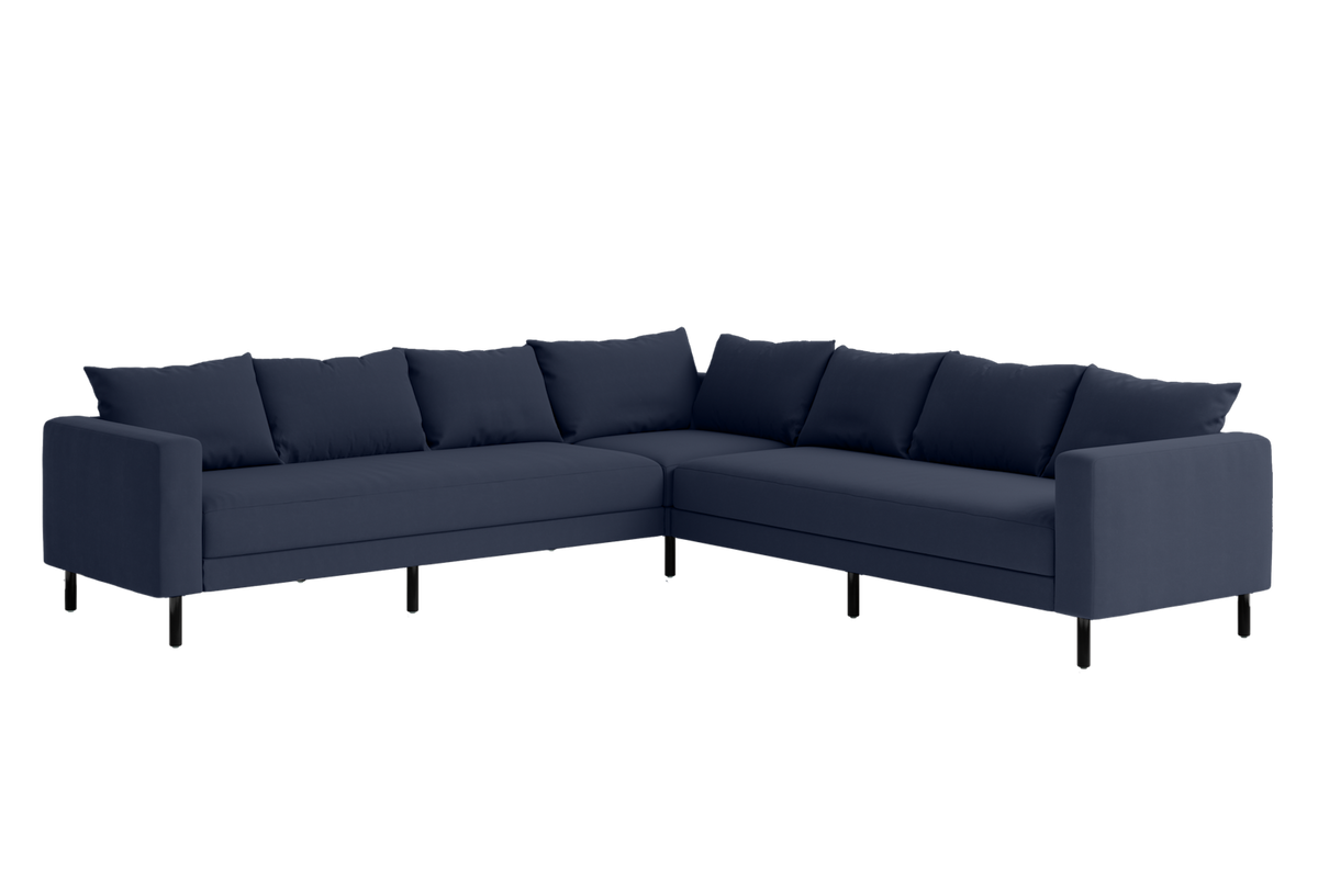 The Essential Corner Sectional | 7 Seat | Upcycled Poly