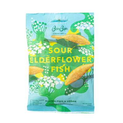Sour Elderflower Fish | Swedish Candy