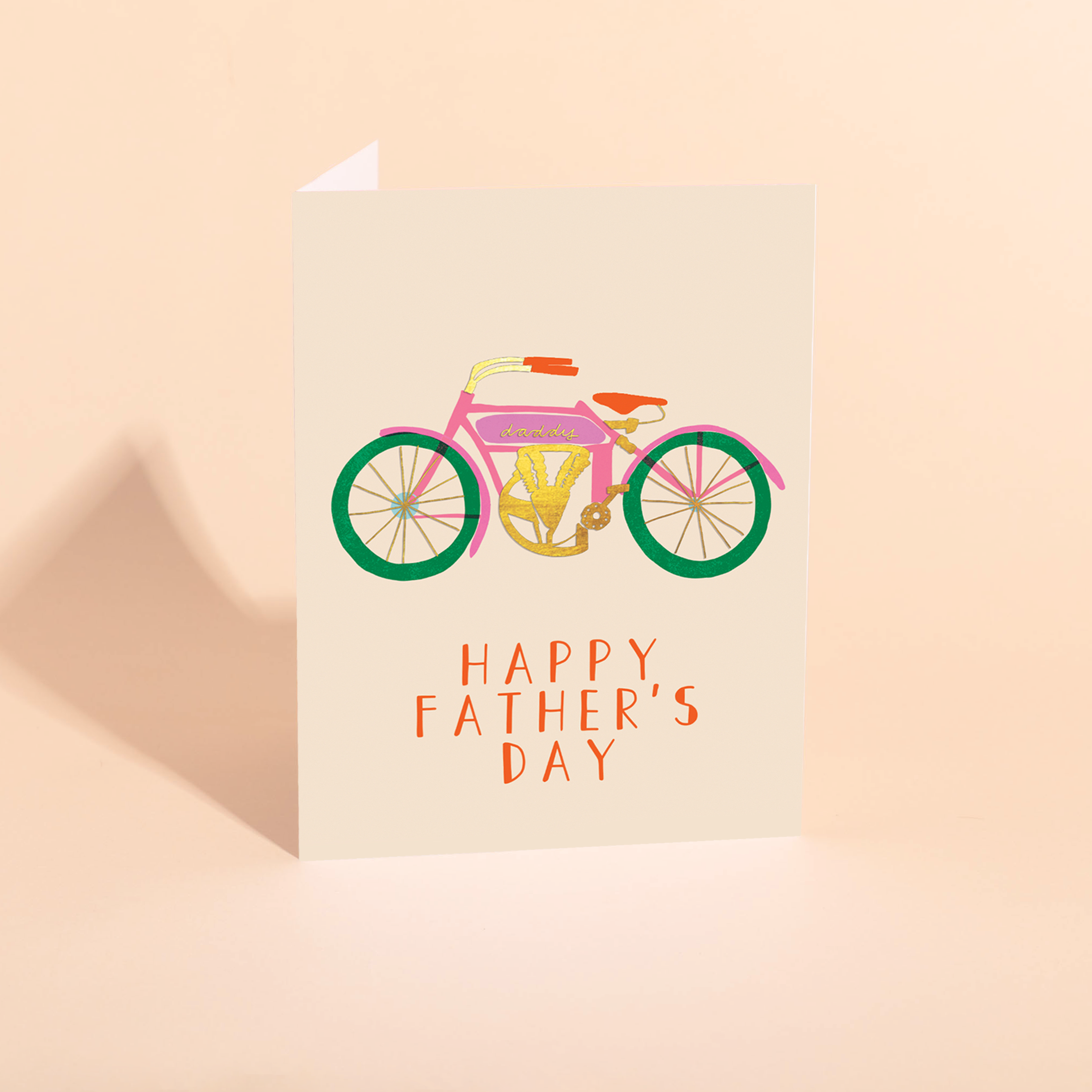 Happy Father’s Day Vintage Bike Card