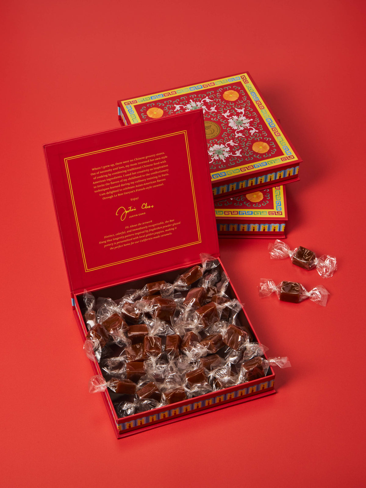 Pumpkin + Spice Caramels Gift Box