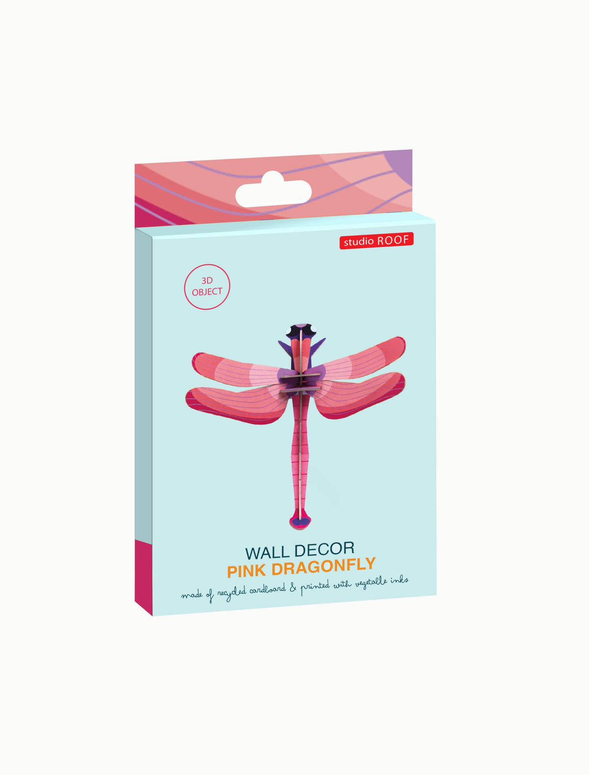 3D Wall Art | Ruby Dragonfly