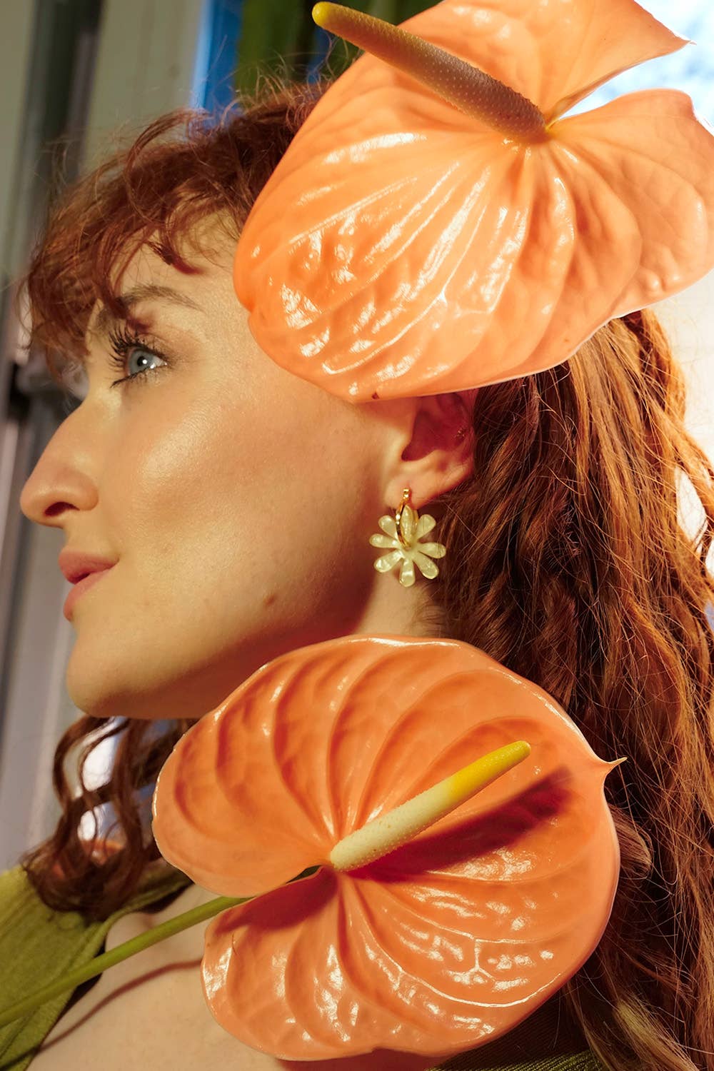 Flower Hoops | Limoncello