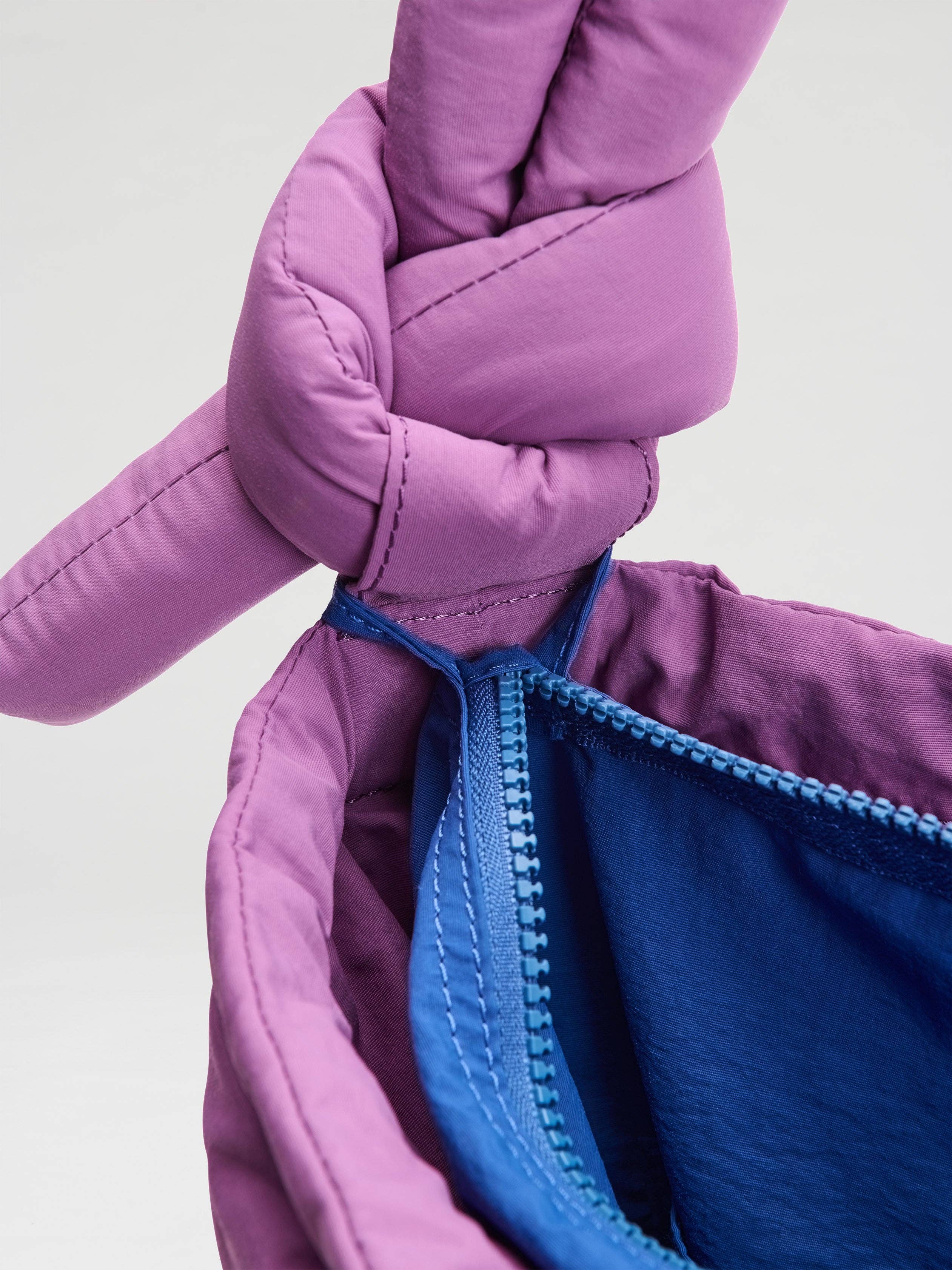 Ona Zippered Organizer: Cobalt Blue