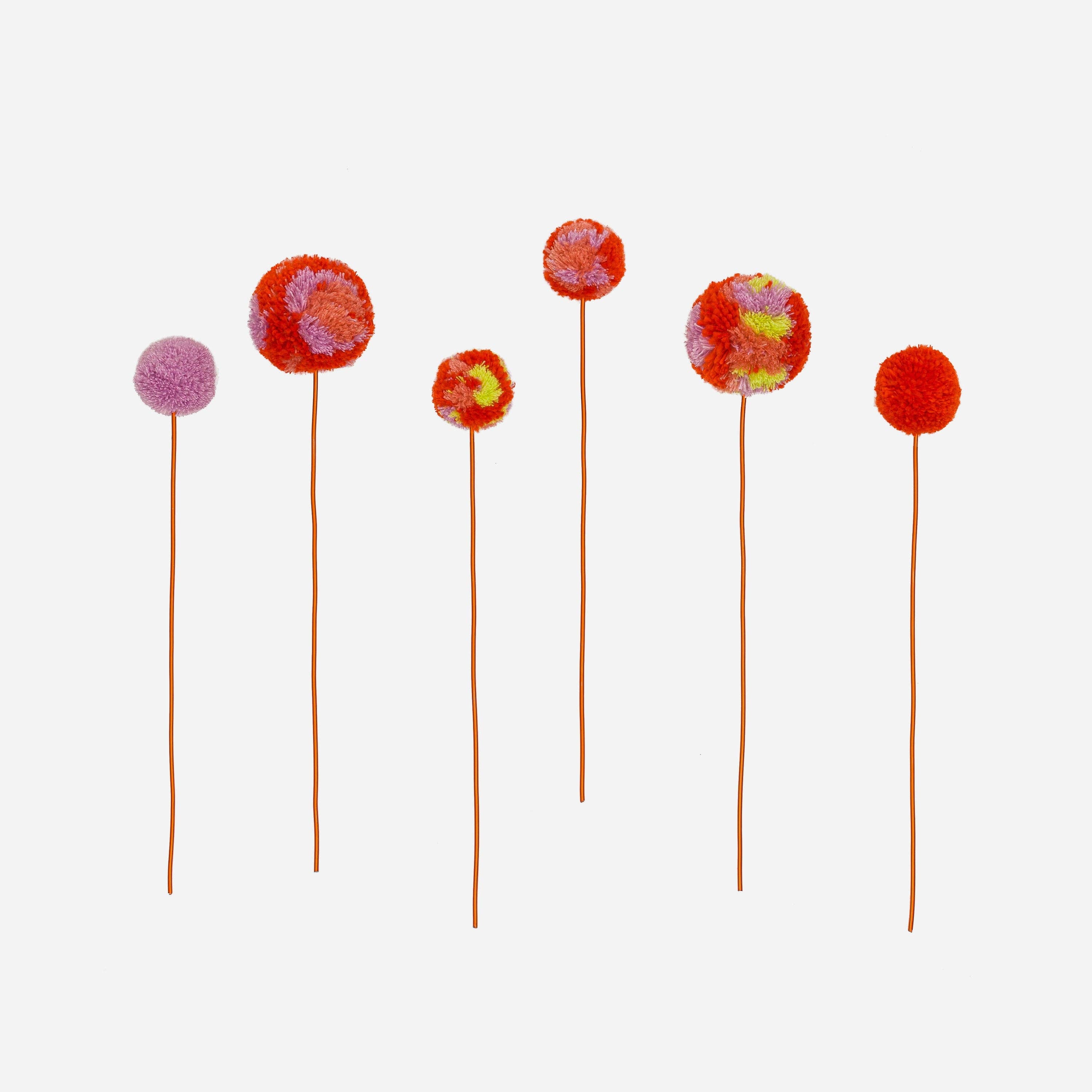 Pom Flower Bouquet | Poppy Lilac