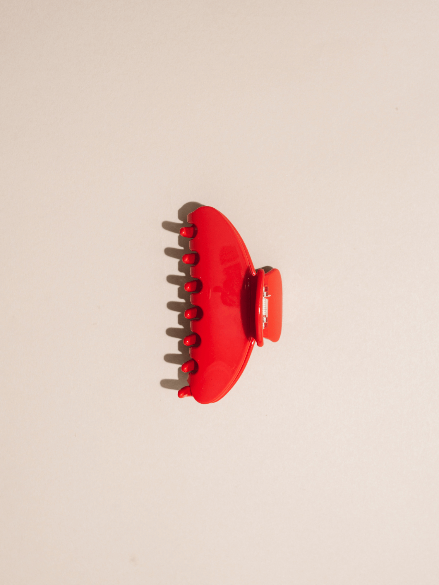 Hair Claw Clip | Cherry | 4" Medium | Red