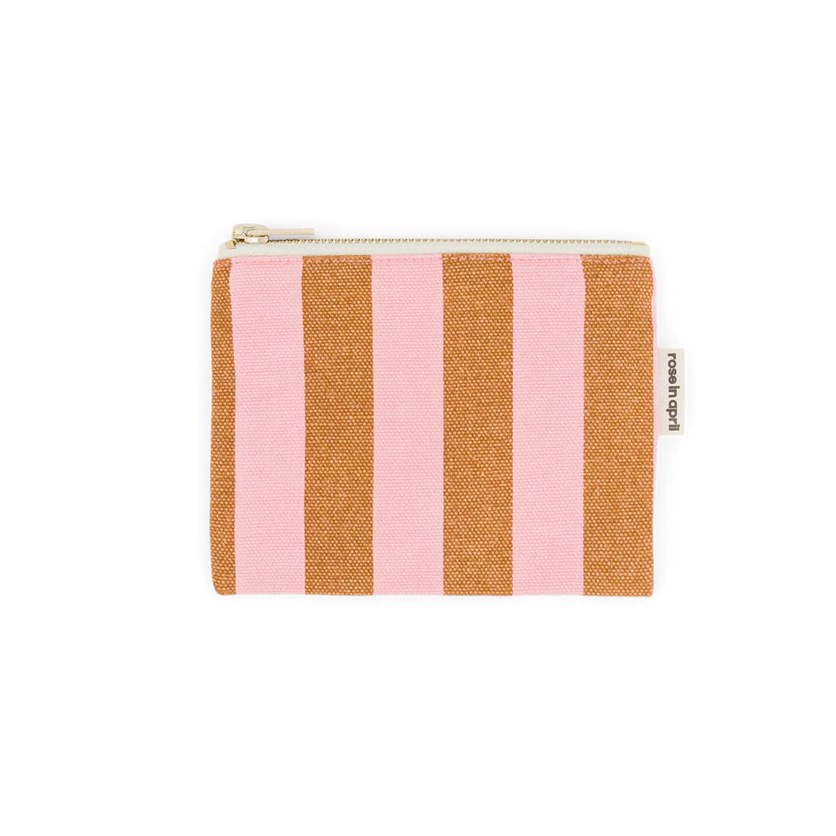 Marie Purse | Strawberry & Caramel Stripes