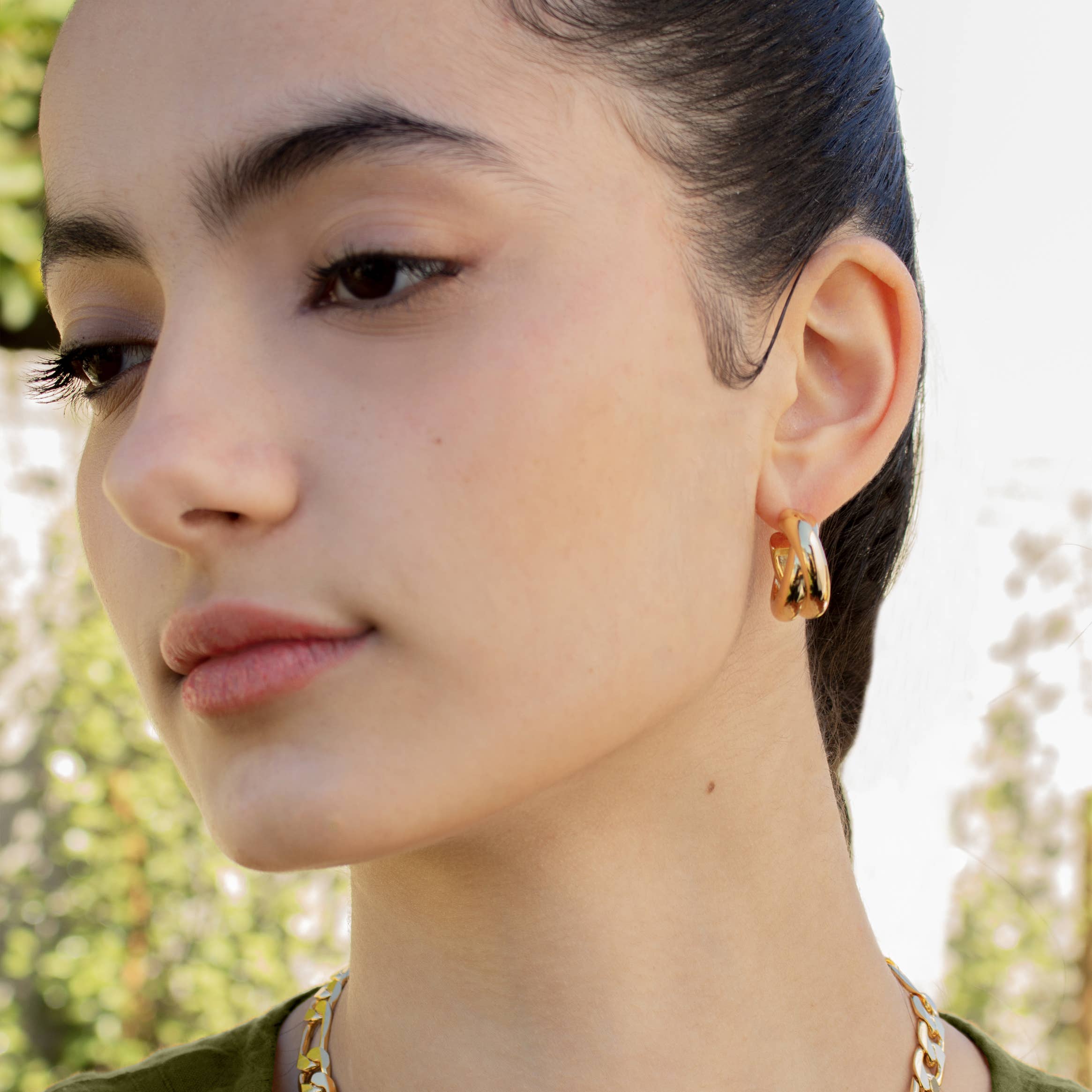 Hoop Earrings | Gold