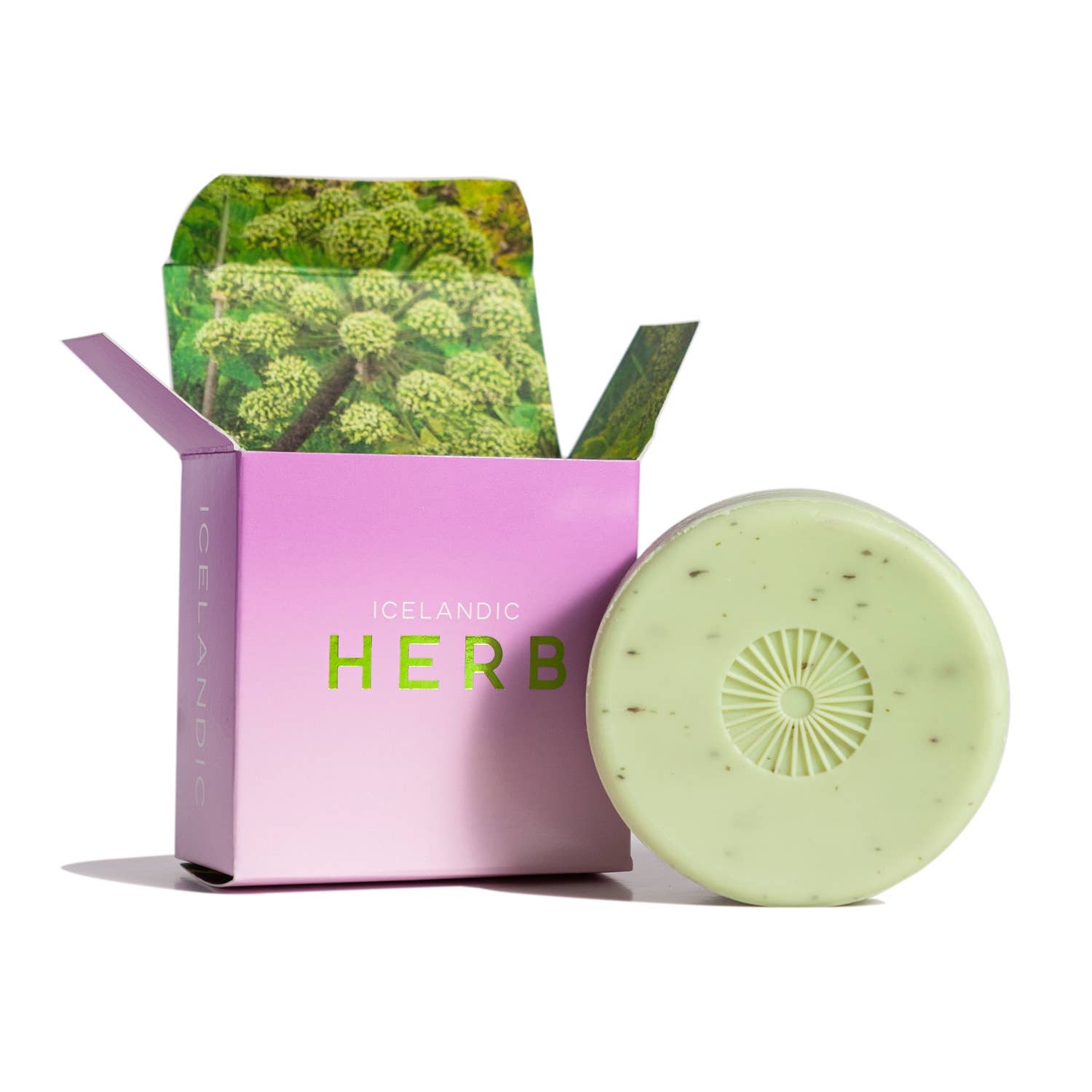 Hallo Iceland Angelica Herb Soap: 4.3 oz