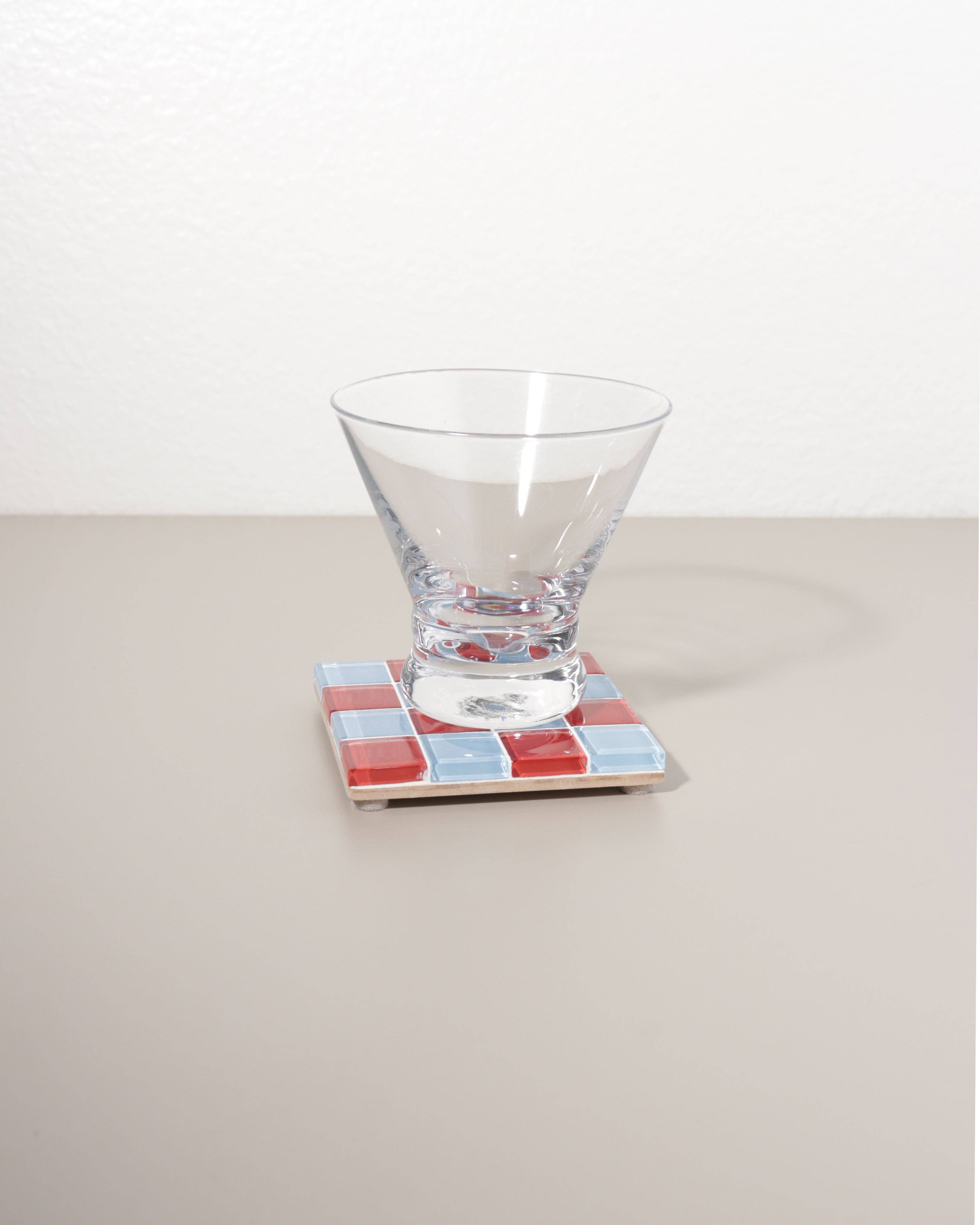 Glass Tile Coaster - A Love Letter