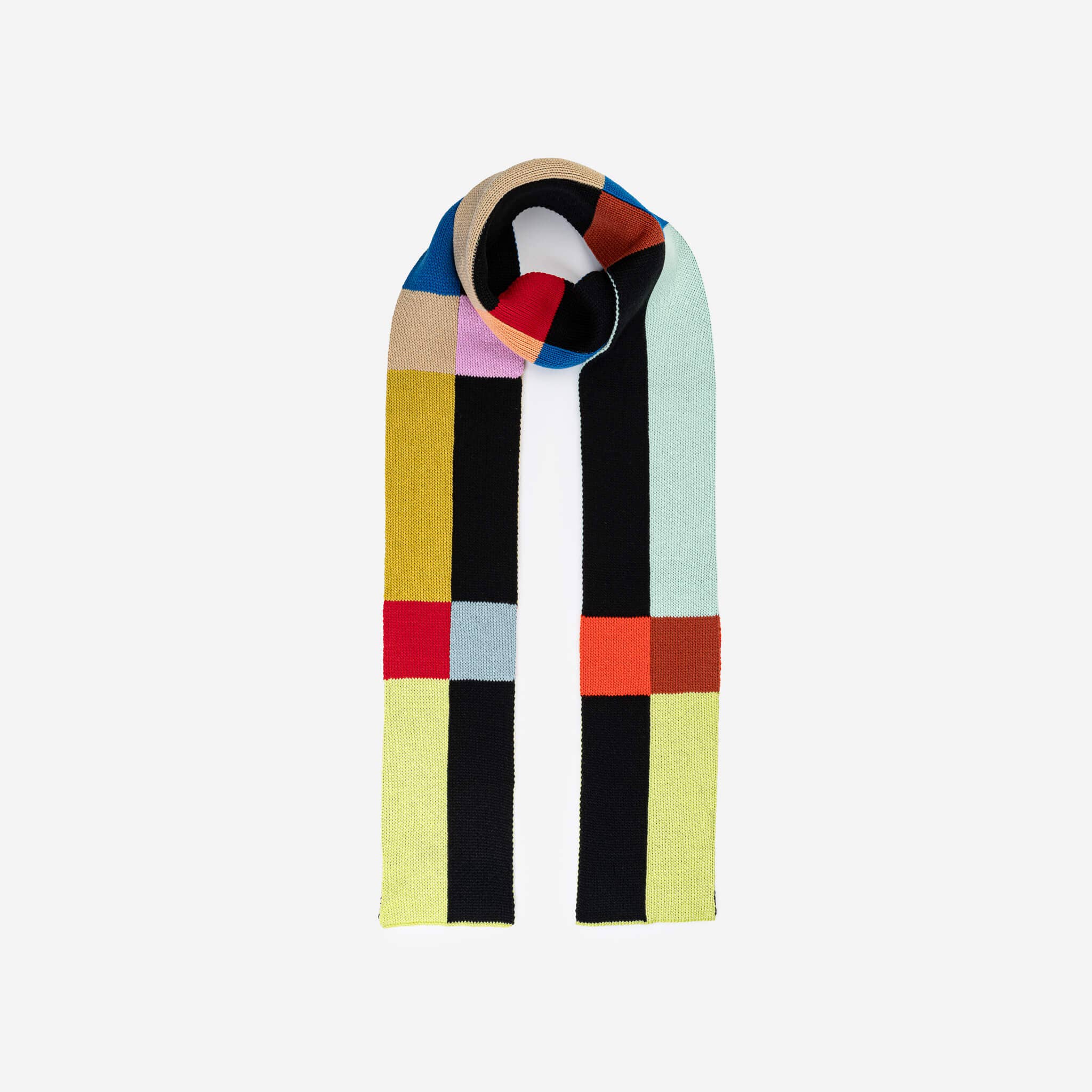 Chroma Skinny Scarf | Black