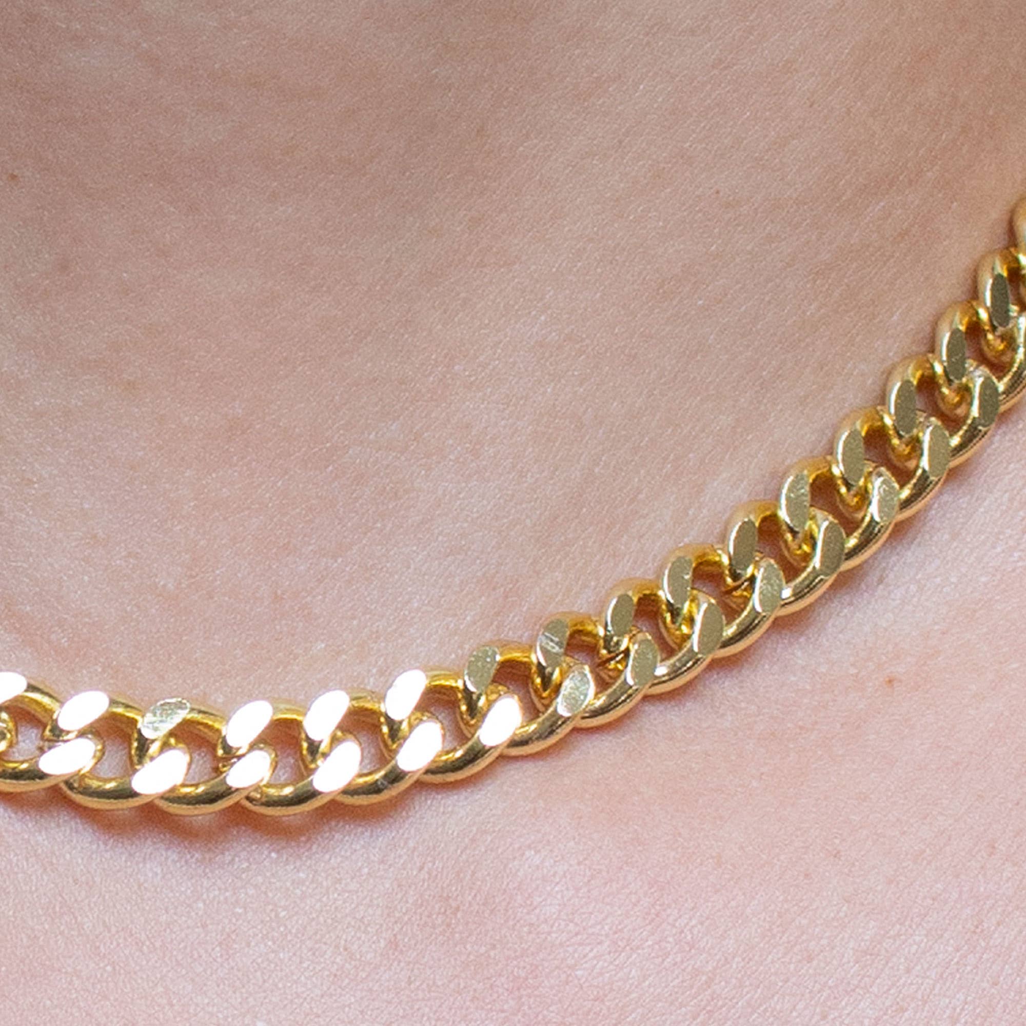 Think Link Chain Necklace | Gold