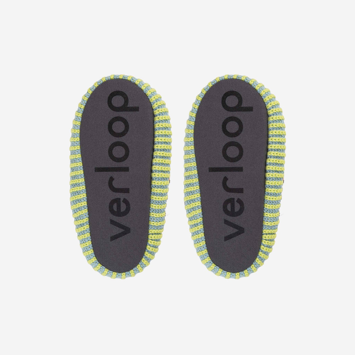 Mosaic Slide Slippers | Lime Cobalt | S/M