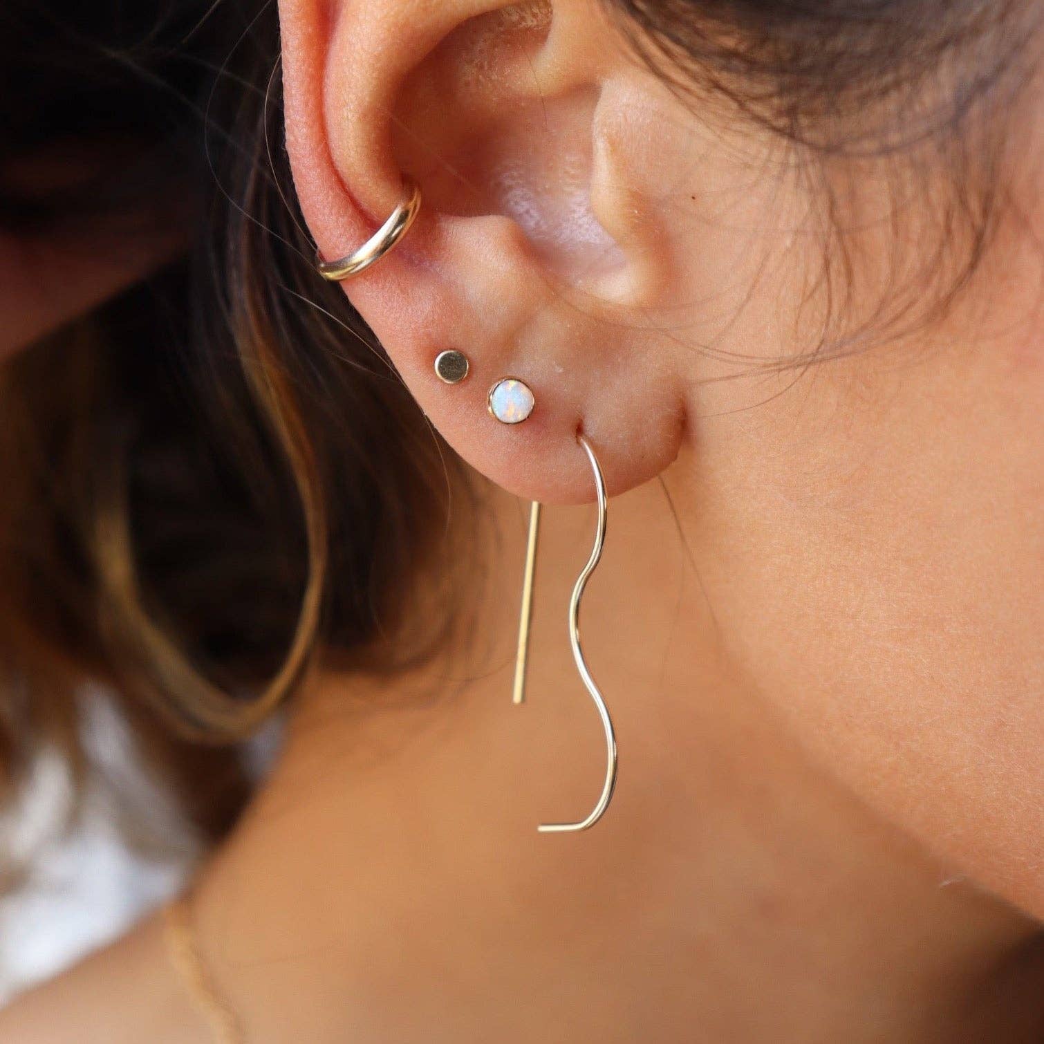 Bubble Slides | Sterling Silver