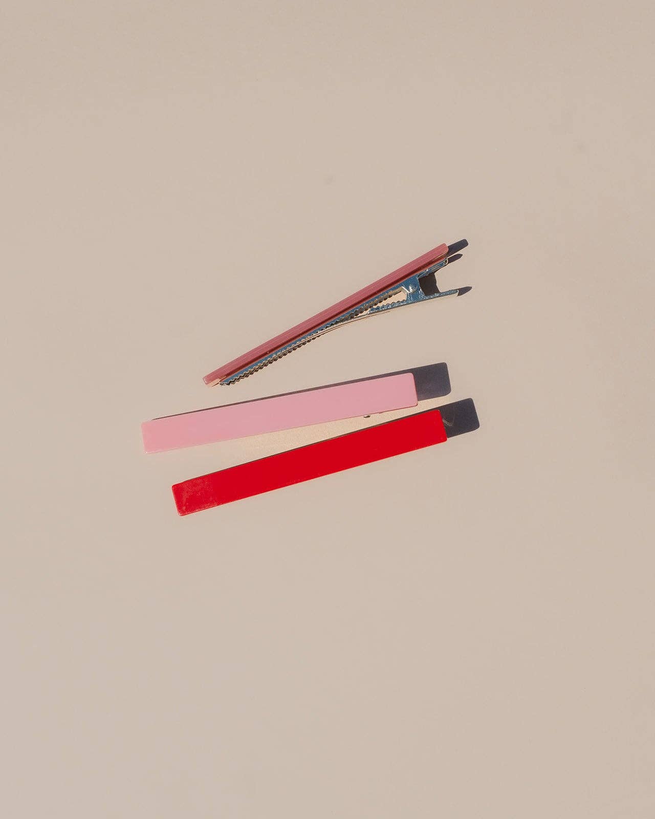 Evie Hair Clips | Rose