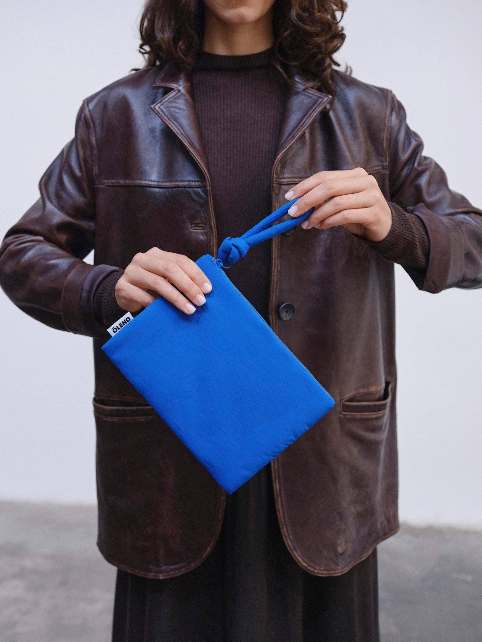 Padded Pouch: Cobalt Blue / Large