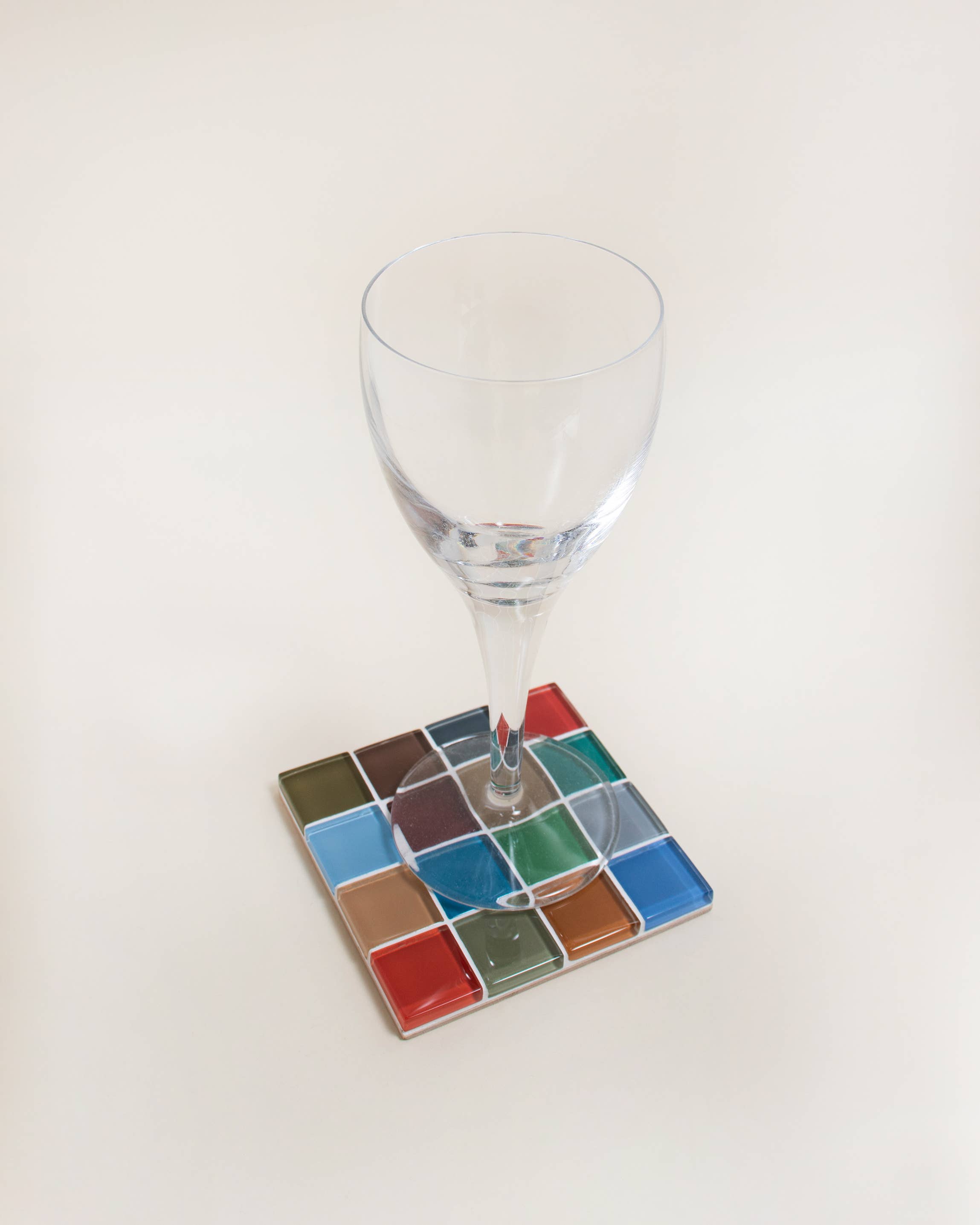 Glass Tile Coaster - The Autumn Sprinkles