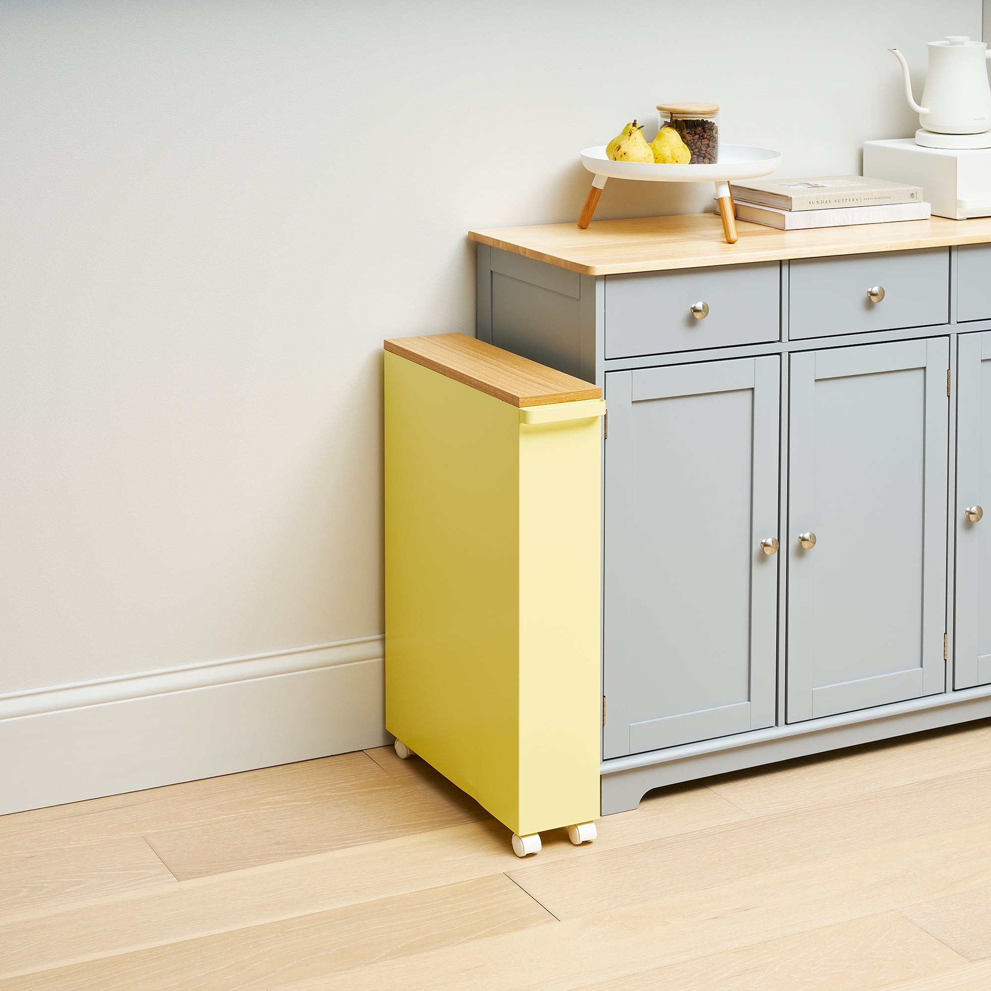 Rolling Storage Cart (27" H)