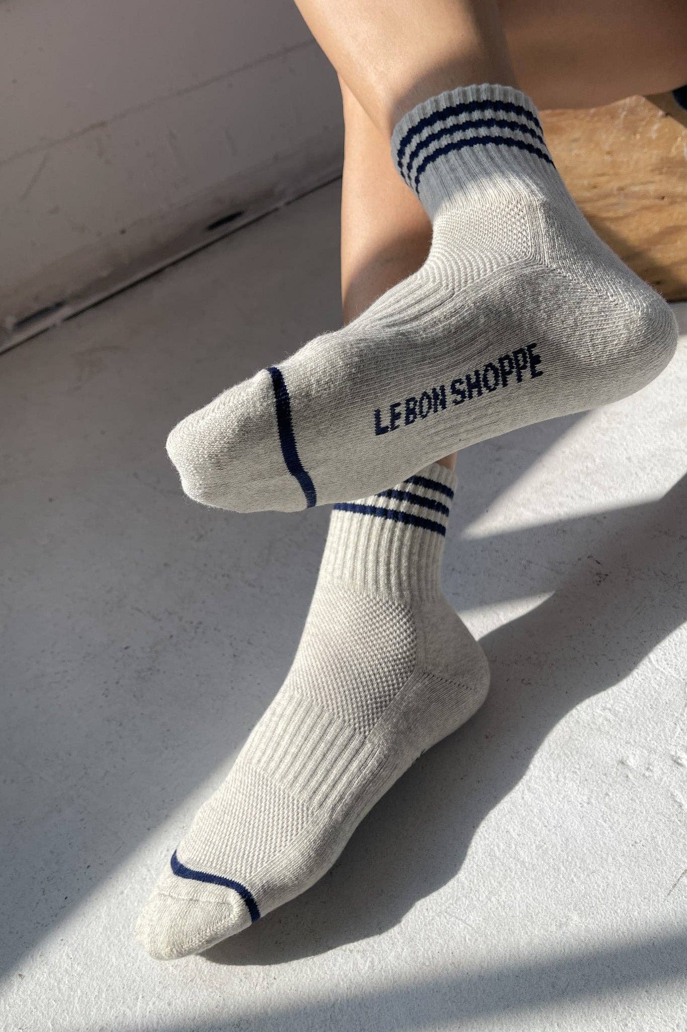 Girlfriend Socks: Grey