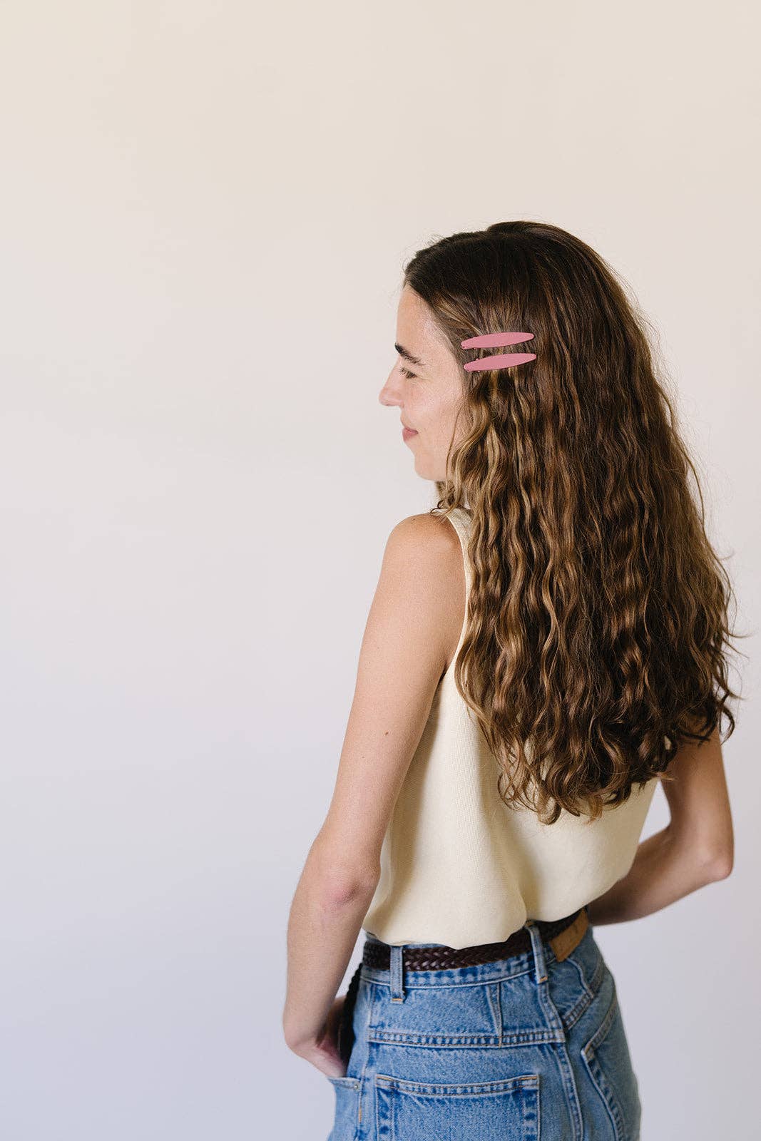 Celine Hair Clips | Plum