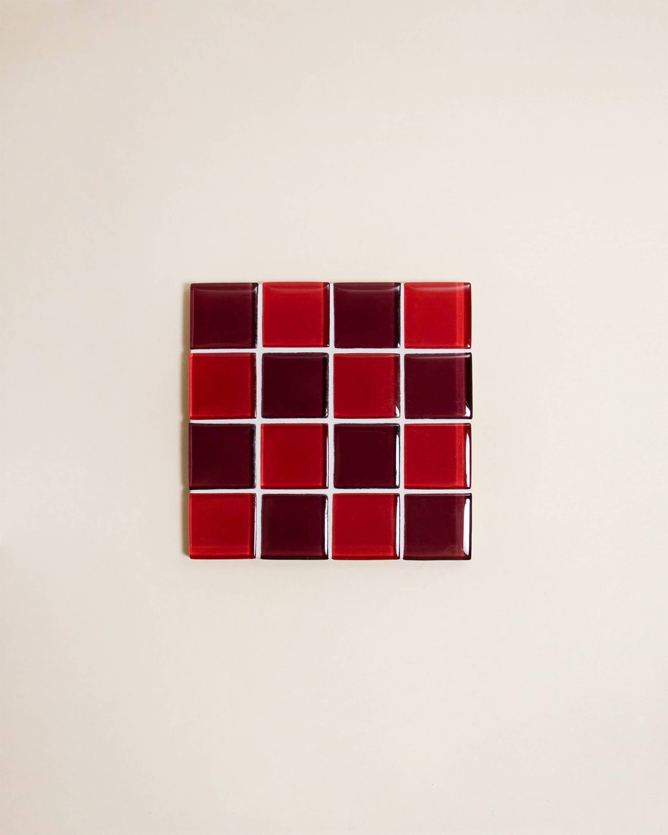 Glass Tile Coaster | Mon Amour