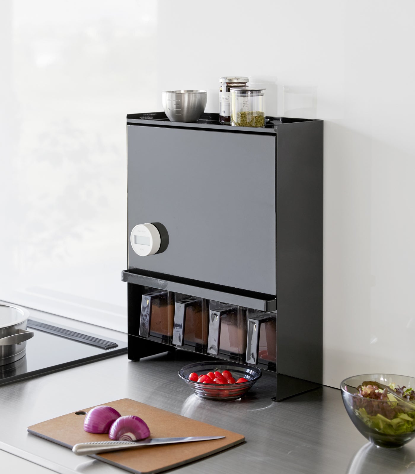 Concealable Spice Rack