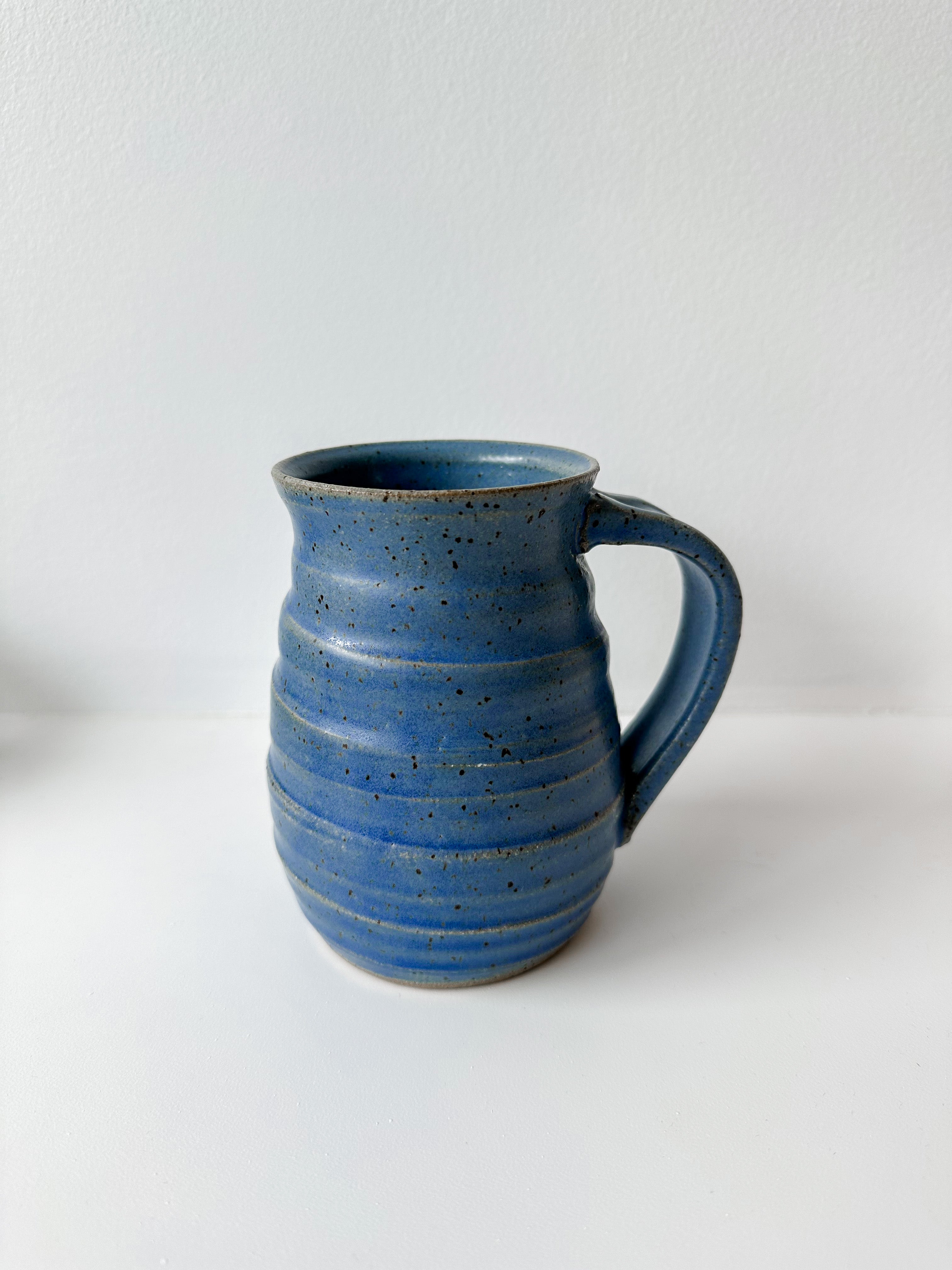 Blue Stoneware Mug