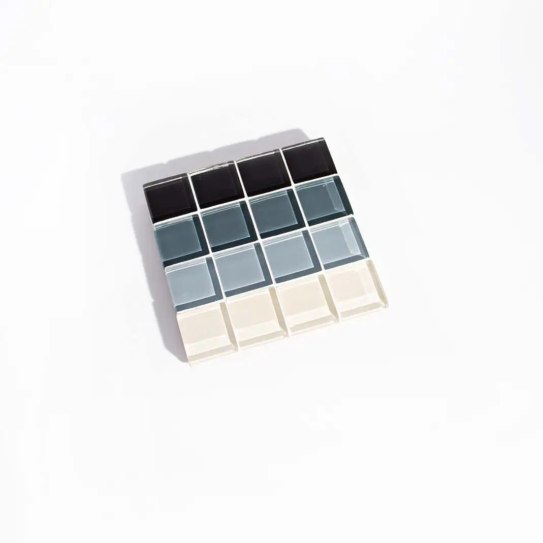 Glass Tile Coaster - Ombre - Midnight City
