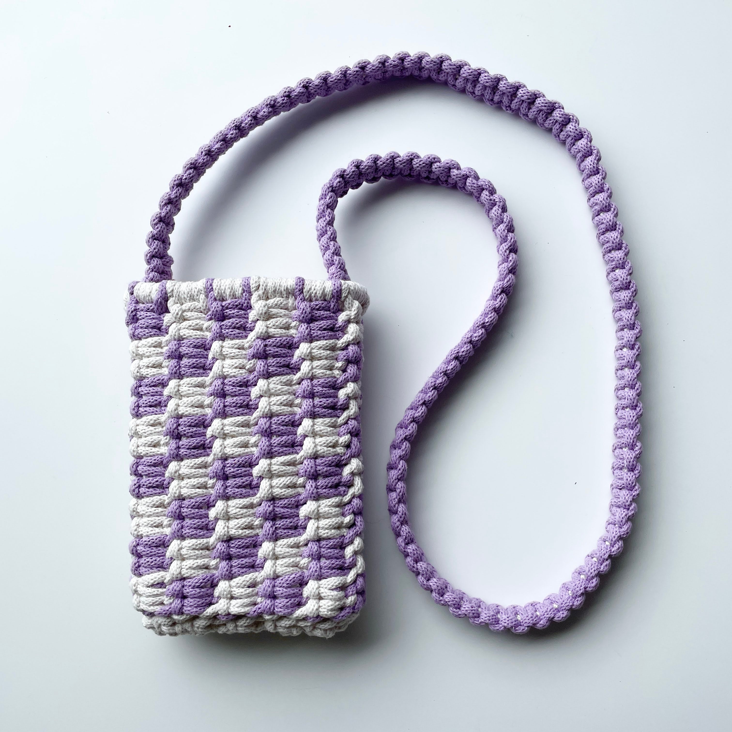 Handwoven Cotton Macrame Sling Bags | Sirohi Sustainable Accessories –  Sirohi.org