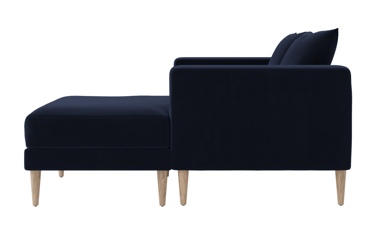The Essential Loveseat Sectional | Recycled Velvet