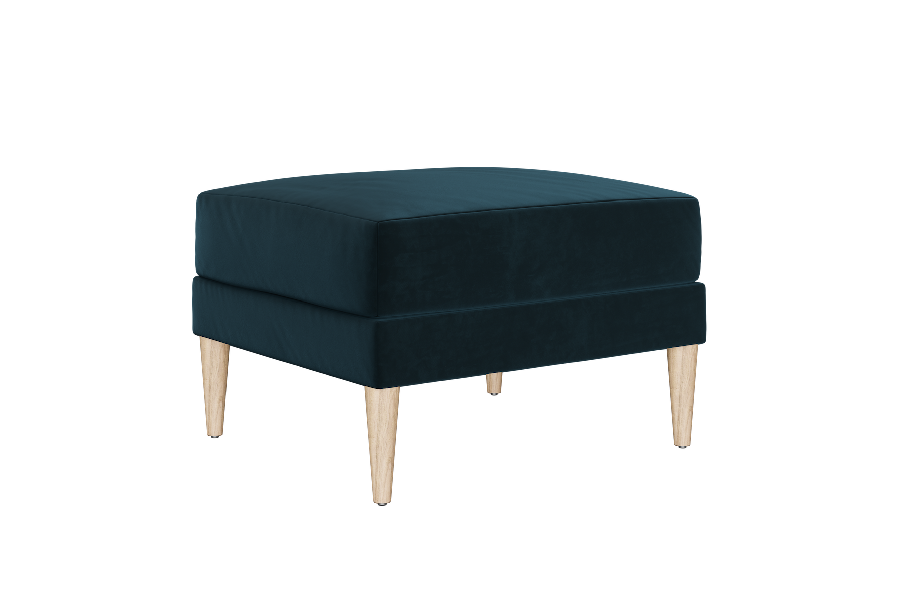The Essential Ottoman | Recycled Velvet